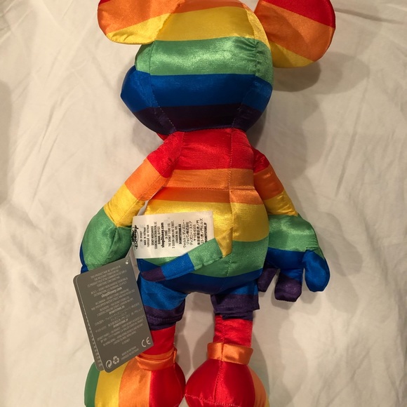 Disney Mickey Mouse LGBTQI Pride stuffed doll - Picture 2 of 5
